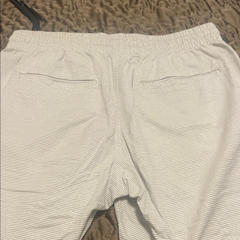 Striped Shorts with Drawstring - Picture 4 of 4
